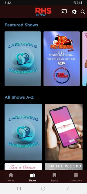 RHStv Screenshot 1