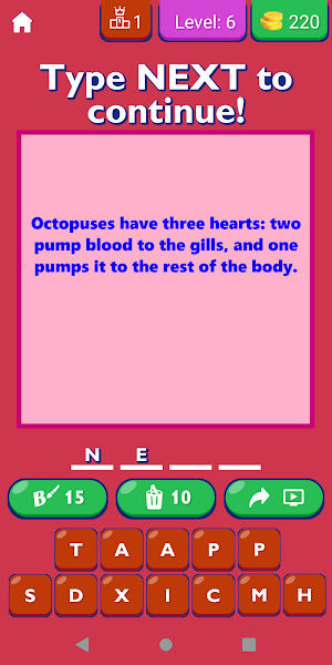Fun Facts App English Screenshot 1