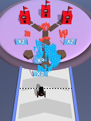 Mob Run Castle Clash Screenshot 2