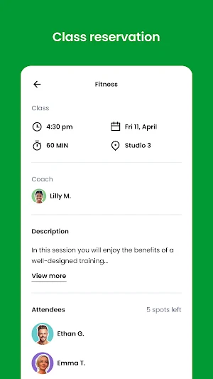 Natural High Fitness Screenshot 3