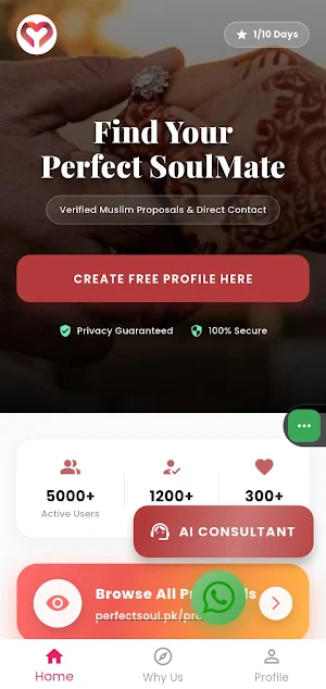 Perfect Soulmate -Rishta App Screenshot 1