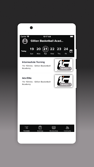Gillion Basketball Academy Screenshot 1