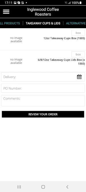 Inglewood Coffee Roasters Screenshot 2