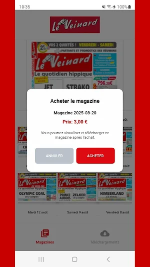 Le Veinard Quotidien Screenshot 1
