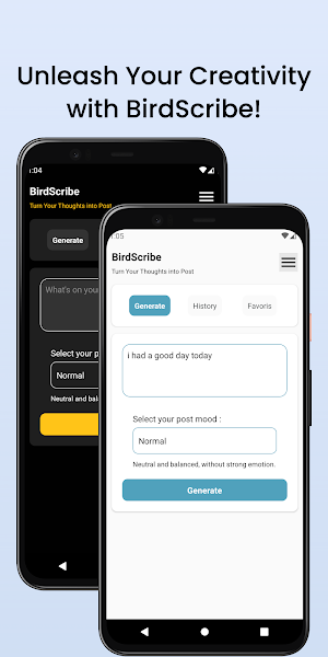 BirdScribe: AI for Your Posts Screenshot 0