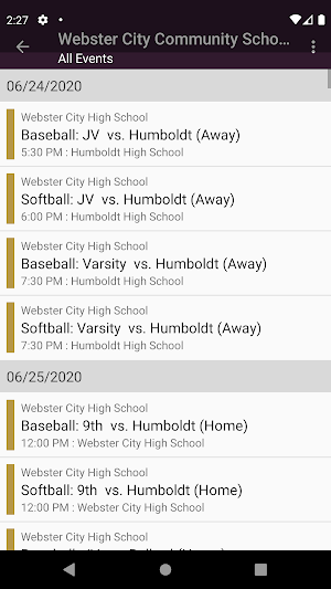 Webster City Community Schools Screenshot 3