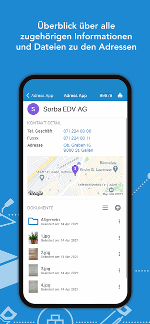 mySORBA Screenshot 1