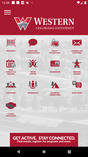 Western Campus Recreation Screenshot 0