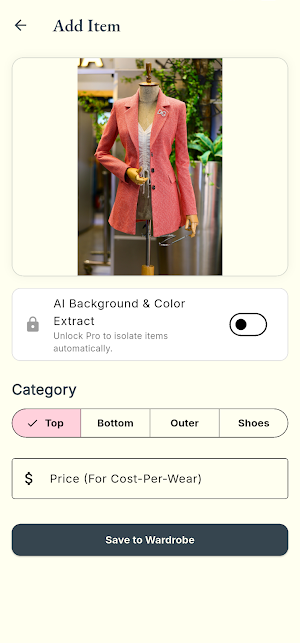 Outfitly App Screenshot 0