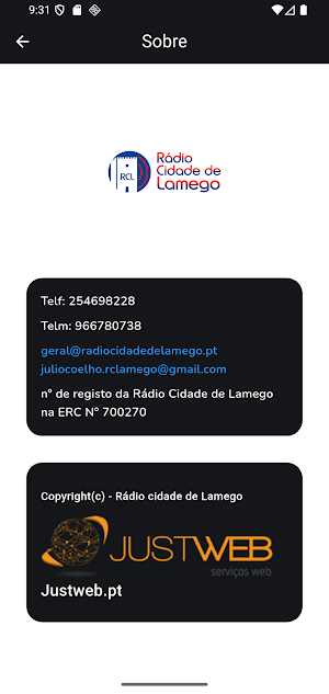 Rádio Cidade de Lamego Screenshot 1