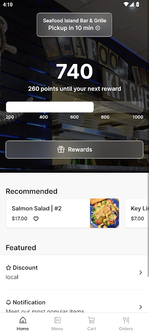 Seafood Island Bar & Grille Screenshot 0