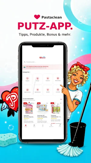 Pastaclean – Deine Putz-App Screenshot 0
