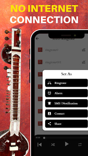 Sitar music ringtone screenshot 3