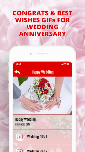 Wedding Anniversary Wishes GIF Screenshot 2