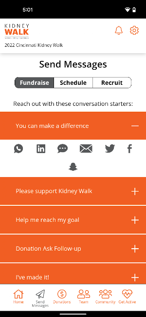 Kidney Walk Screenshot 2
