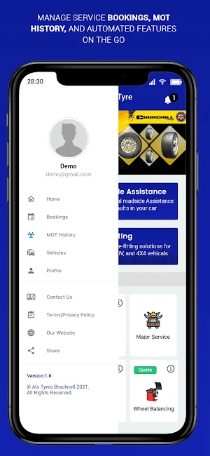 ALS Tyres Wokingham Screenshot 1