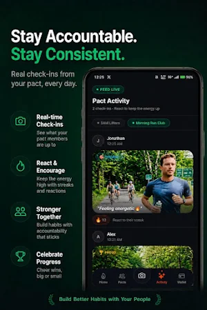 StreakPact: Accountability Screenshot 3