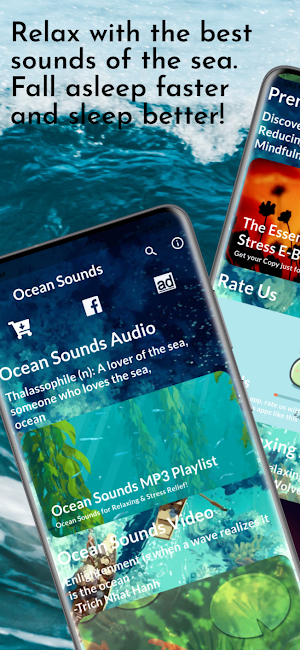 Ocean Sounds for Sleeping Screenshot 0