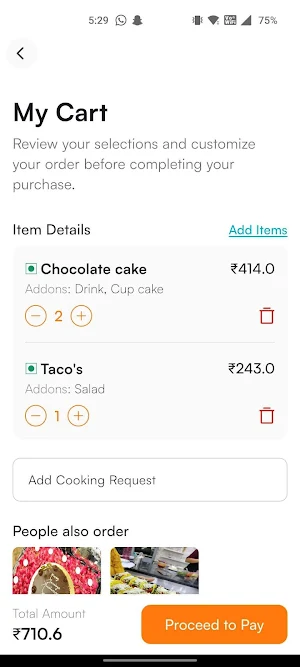 BRISKO – Food Delivery App Screenshot 2