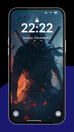 Ninja Samurai Wallpaper 4K Screenshot 3