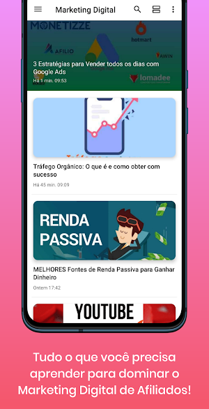 Aprenda Marketing Digital para Afiliados Online Screenshot 0