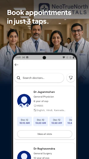 Neotrue North Hospitals Screenshot 1