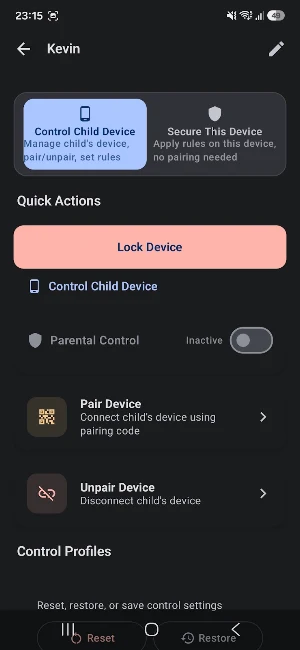 Safekida - Parental Control Screenshot 2