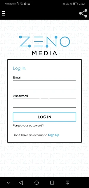 Zeno Radio Panel Screenshot 0