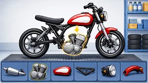 Bike Builder: Racing & Repair Screenshot 2