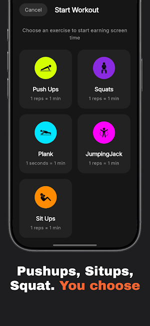 PushPass: Screen Time Blocker Screenshot 3