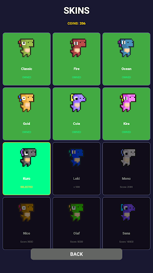 Dino Runner - No Internet Game Screenshot 1