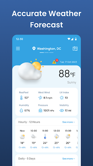 Weather Now & Forecast Screenshot 0