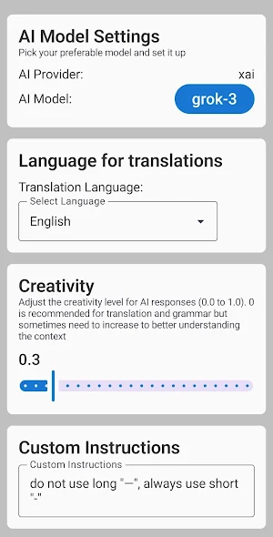One Click AI Translator Screenshot 0