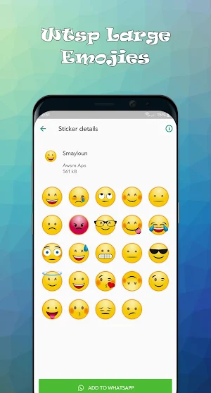 WAStickerApps Emoji Stickers Screenshot 2