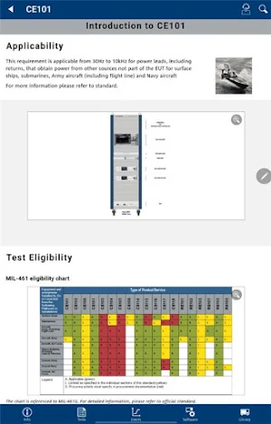 R&S EMC Navigator Screenshot 3
