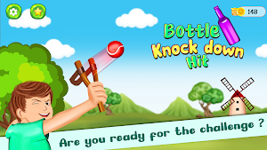 Bottle Knock Down Hit Screenshot 0