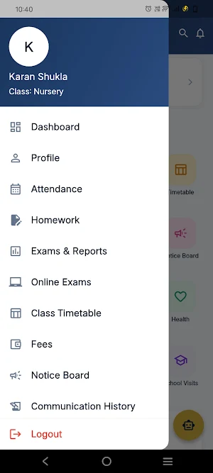 Sri Venkatesha Parent App Screenshot 3
