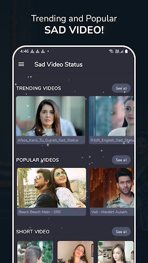 Sad Video Status Screenshot 1