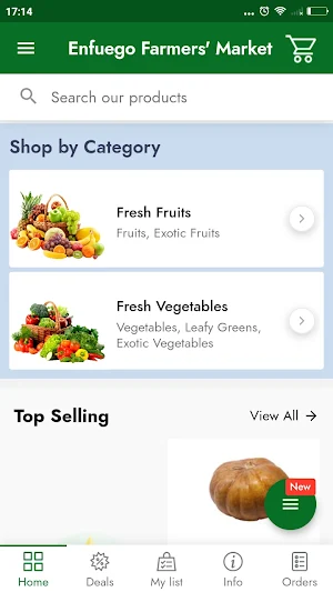 Enfuego Farmers Market Screenshot 1