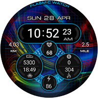 Plasmic Watch Face