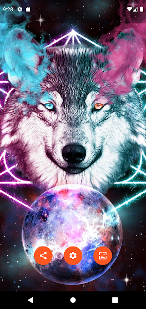 Wolf Wallpaper Parallax 4K Screenshot 0