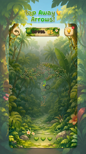 Arrow Puzzle: Cozy Jungle Zen Screenshot 1