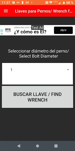 Standard to Metric Wrench Screenshot 3