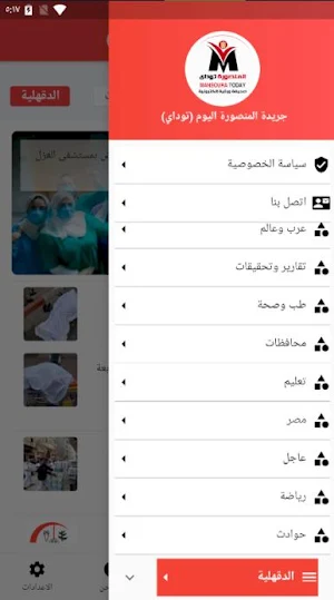 المنصورة اليوم (توداي) - أخبار الدقهلية Screenshot 2