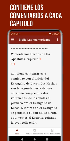 Biblia Latinoamericana Español Screenshot 2