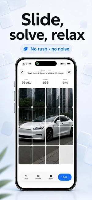 Slide Puzzle: 8-15-24-35 Screenshot 2