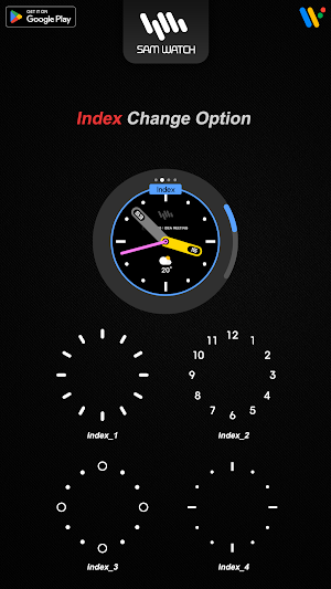 SamWatch Simple Analog 34 Screenshot 3