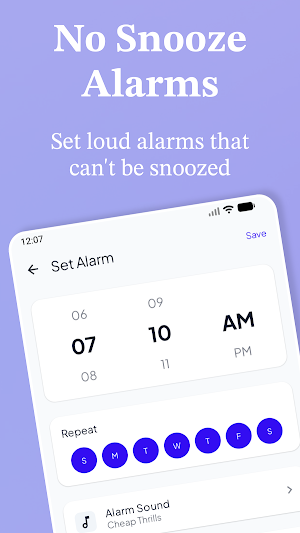 Alarm Clock & Sleep - AlarmMe Screenshot 1