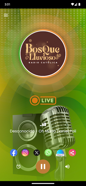 Bosque Lluvioso Radio Screenshot 1