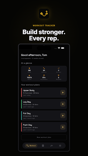 IronRep — Workout & Gym Log Screenshot 2